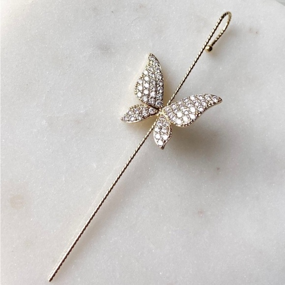 Butterfly ear cuff - Picture 2 of 5